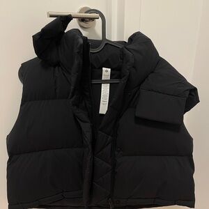 Lululemon wunder Puffer Vest super cropped